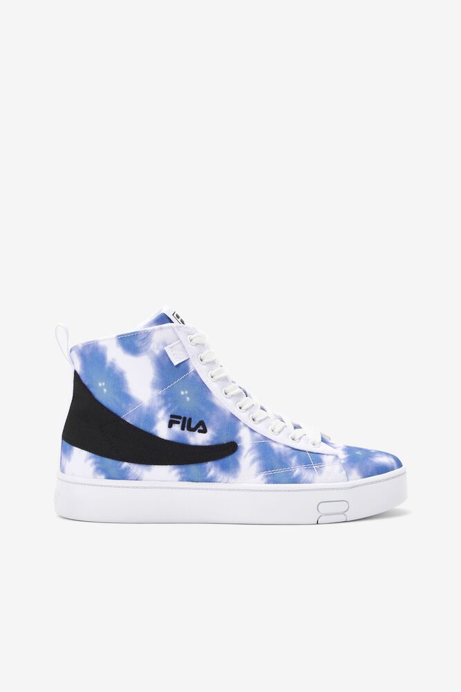 Fila Sneakers Womens White/Blue - Gennaio Tie Dye - Philippines 1679432-NA
